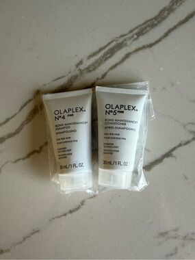 NIB Olaplex Bond Maintenance Shampoo and Conditioner Fine Hair 1oz Travel Size